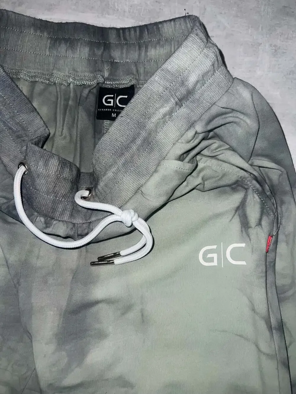 Gerardo Collection GC Men's Tie-Dye Jogger Sweatpants